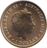 2010 LACHLAN MACQUARIE ONE DOLLAR AUSTRALIA