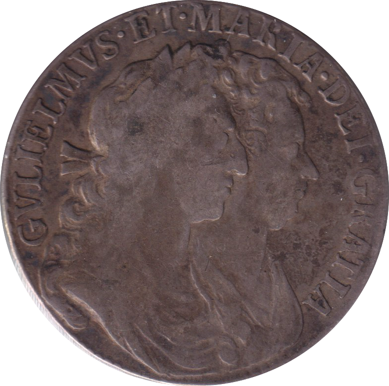 1689 HALFCROWN ( GF )