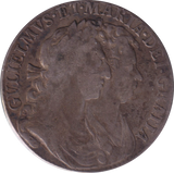1689 HALFCROWN ( GF )