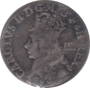 1660 SILVER FOUR PENCE CHARLES II