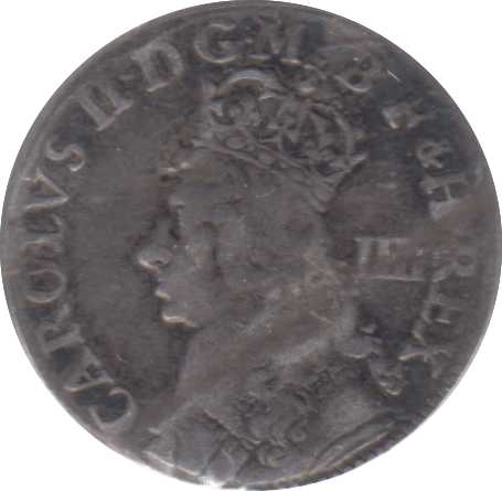 1660 SILVER FOUR PENCE CHARLES II