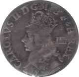 1660 SILVER FOUR PENCE CHARLES II
