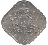 1966 BAHAMAS FIFTEEN CENTS