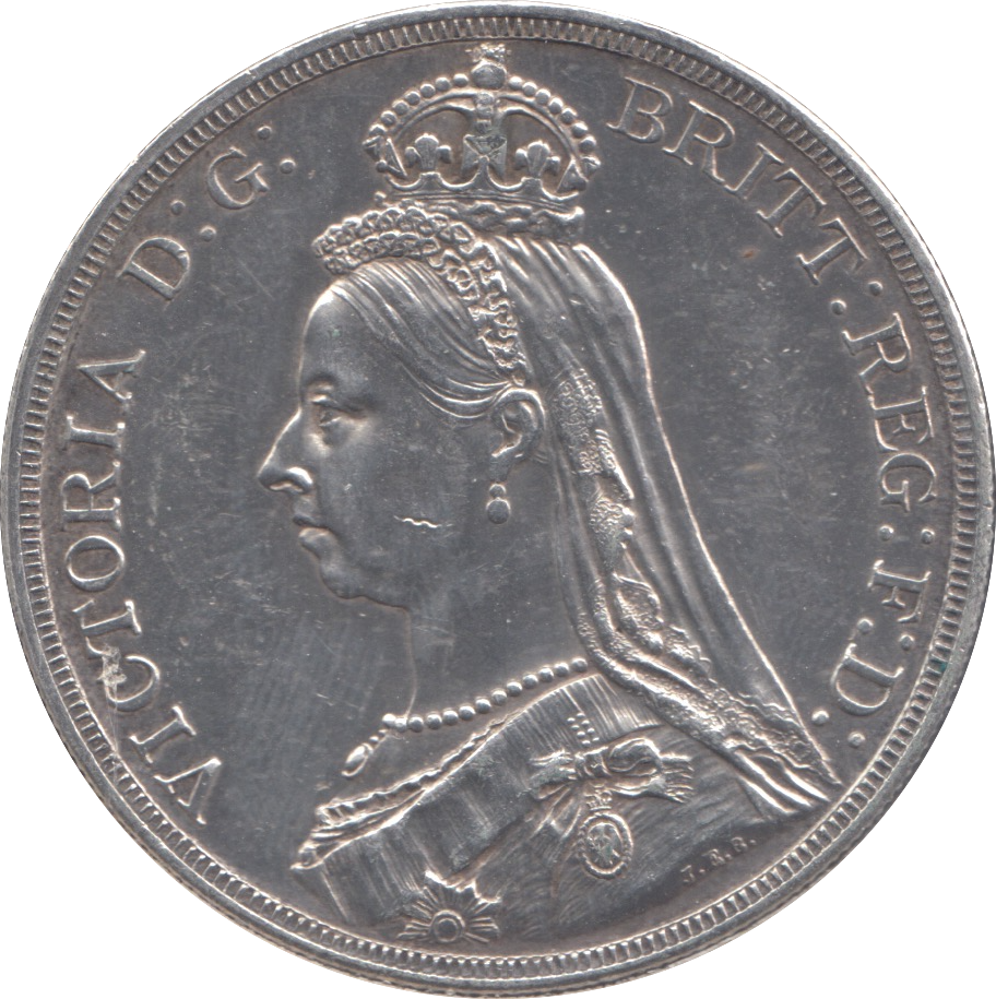 1887 CROWN ( AUNC )