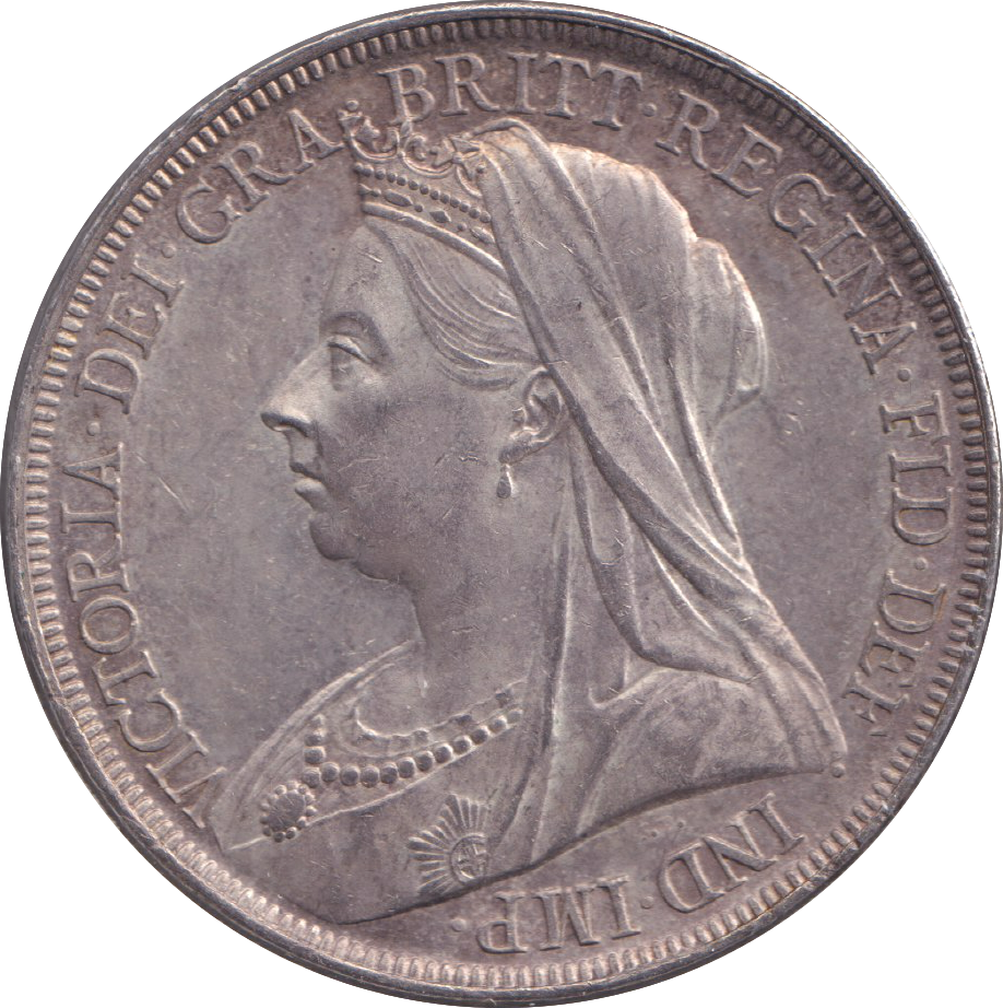 1898 LXII CROWN ( AUNC )