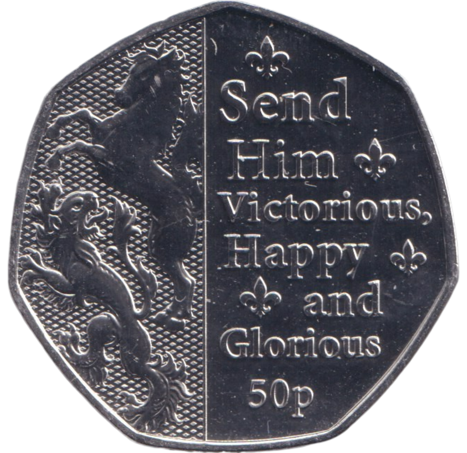 2023 BU 50P KING'S CORONATION
