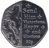 2023 BU 50P KING'S CORONATION