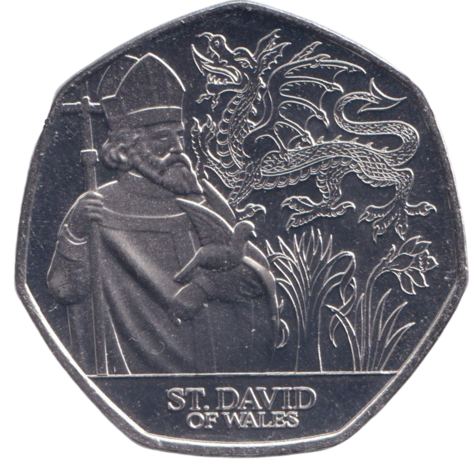 2024 BU 50P ST.DAVID OF WALES BAILIWICK OF JERSEY