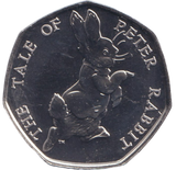 2017 BU 50P BEATRIX POTTER PETER RABBIT