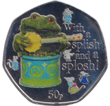 2024 COLOURED 50P BAGPUSS GABRIEL THE BANJO BU