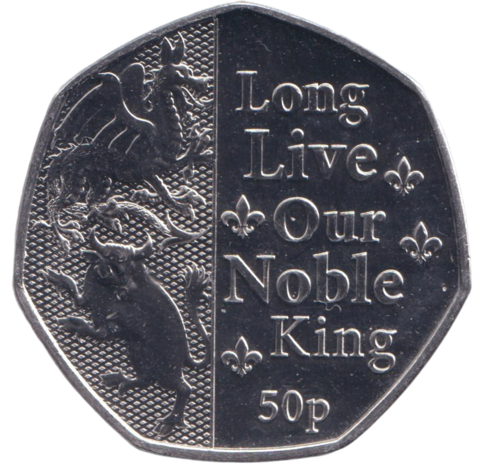 2023 BU 50P KING'S CORONATION