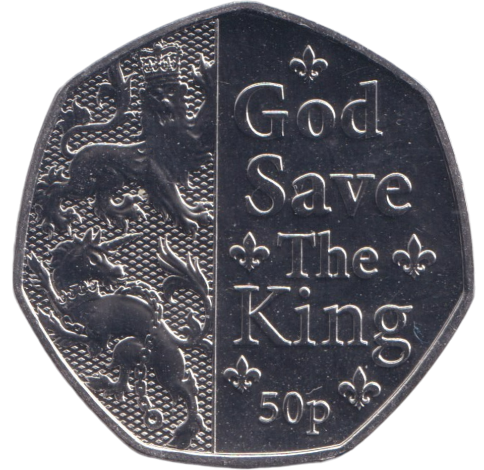 2023 BU 50P KING'S CORONATION