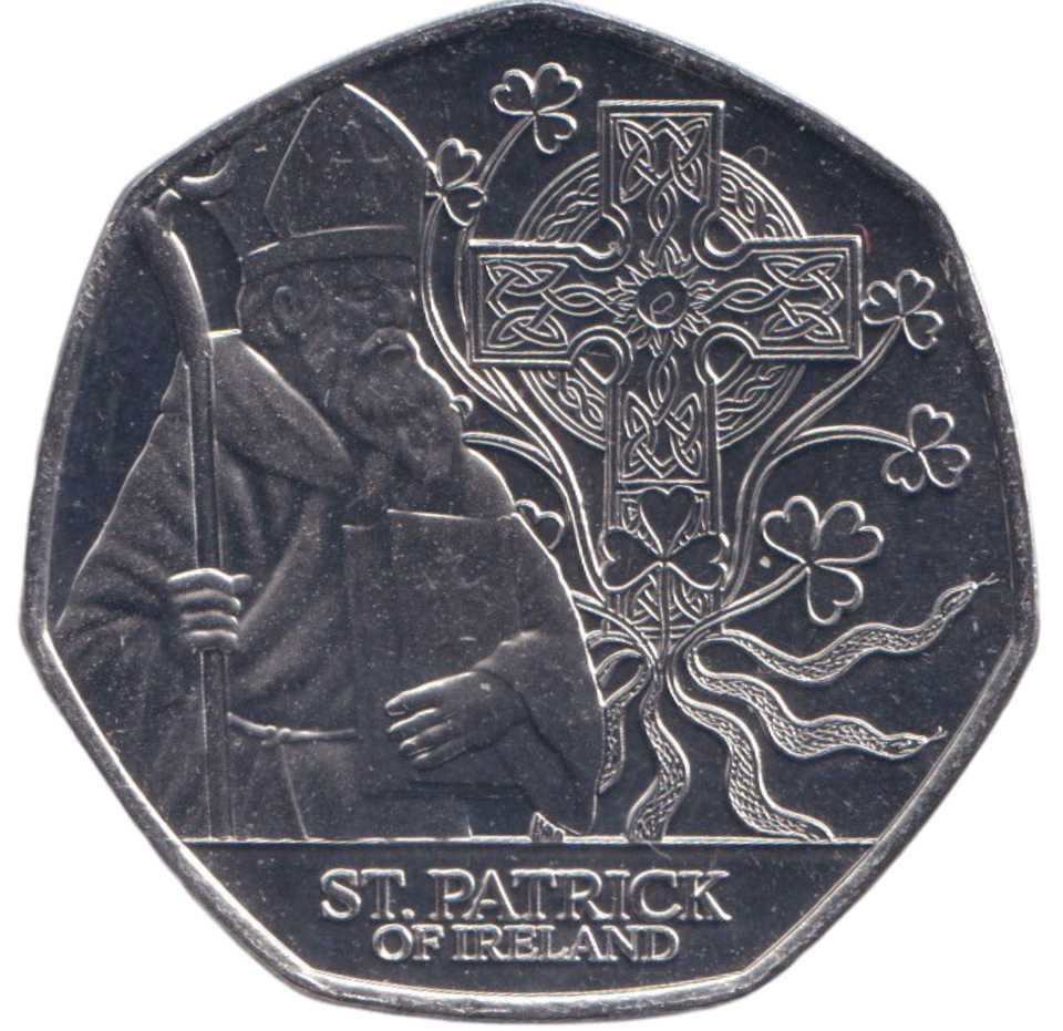 2024 BU 50P ST.PATRICK OF IRELAND BAILIWICK OF JERSEY