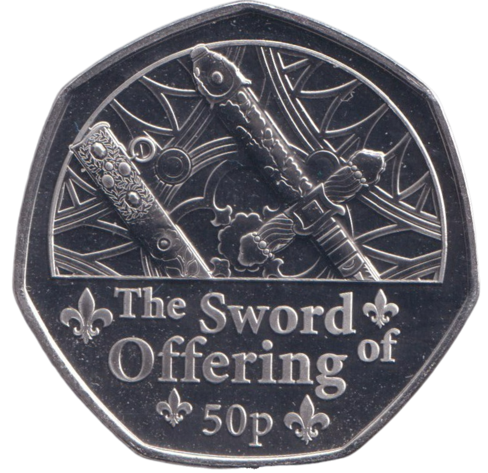 2023 BU 50P THE SWORD OF OFFERING GUERNSEY