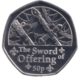 2023 BU 50P THE SWORD OF OFFERING GUERNSEY