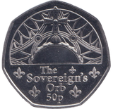 2023 BU 50P THE SOVEREIGN ORB GUERNSEY