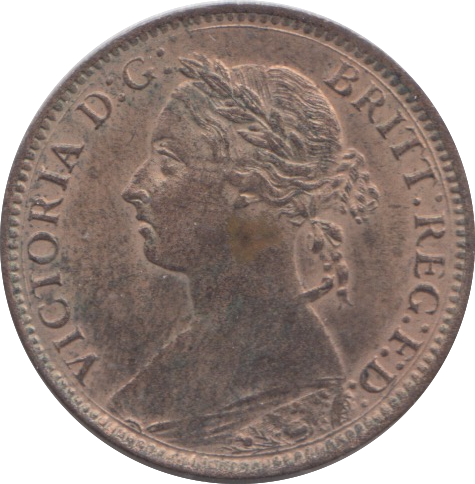 1891 FARTHING ( UNC )
