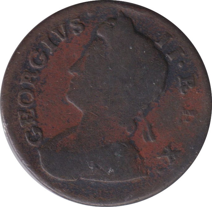 1735 HALFPENNY ( FINE )