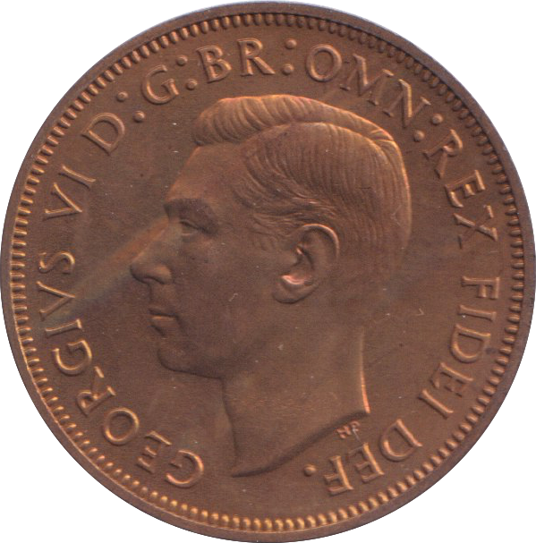 1950 HALFPENNY ( PROOF )