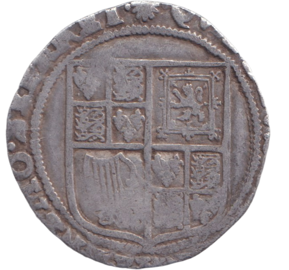 1603 SILVER SHILLING JAMES I CLIPPED
