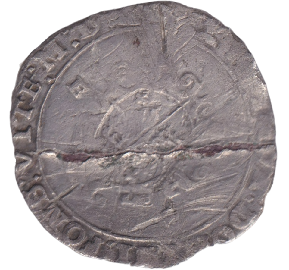 1553 SILVER SHILLING EDWARD VI