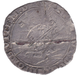 1553 SILVER SHILLING EDWARD VI
