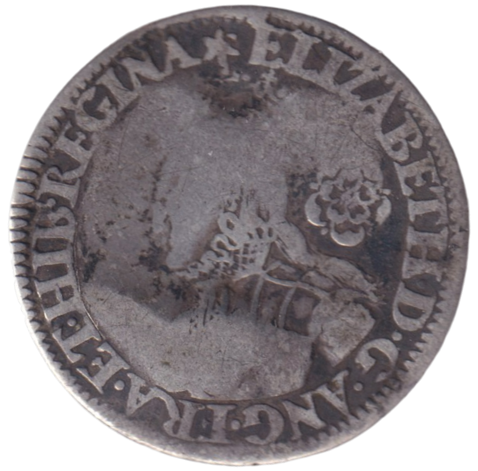 1561 SILVER SIXPENCE ELIZABETH I