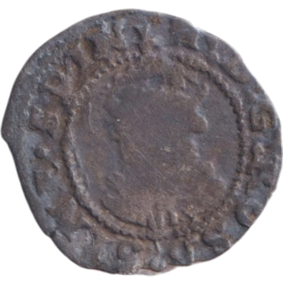 1544 SILVER PENNY HENRY VIII LONDON MINT