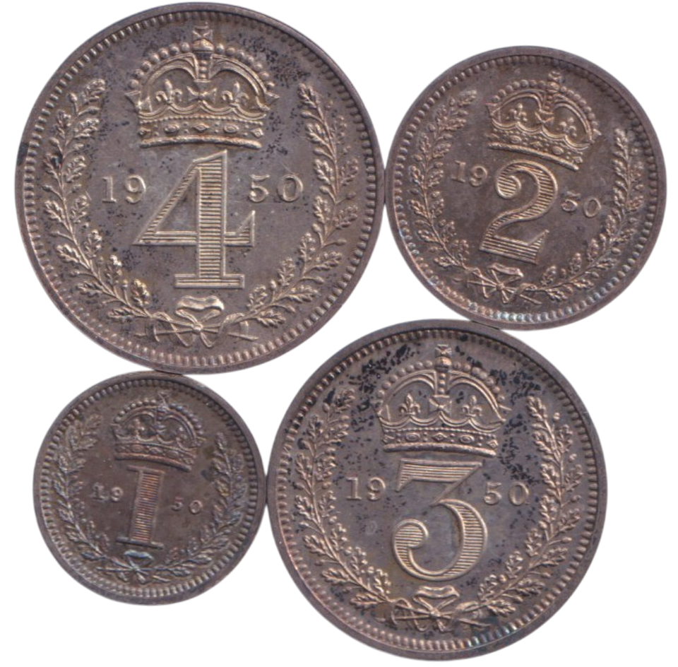 1950 MAUNDY SET ( UNC )