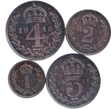 1916 MAUNDY SET ( UNC )