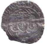 1485 SILVER HALF GROAT HENRY VII