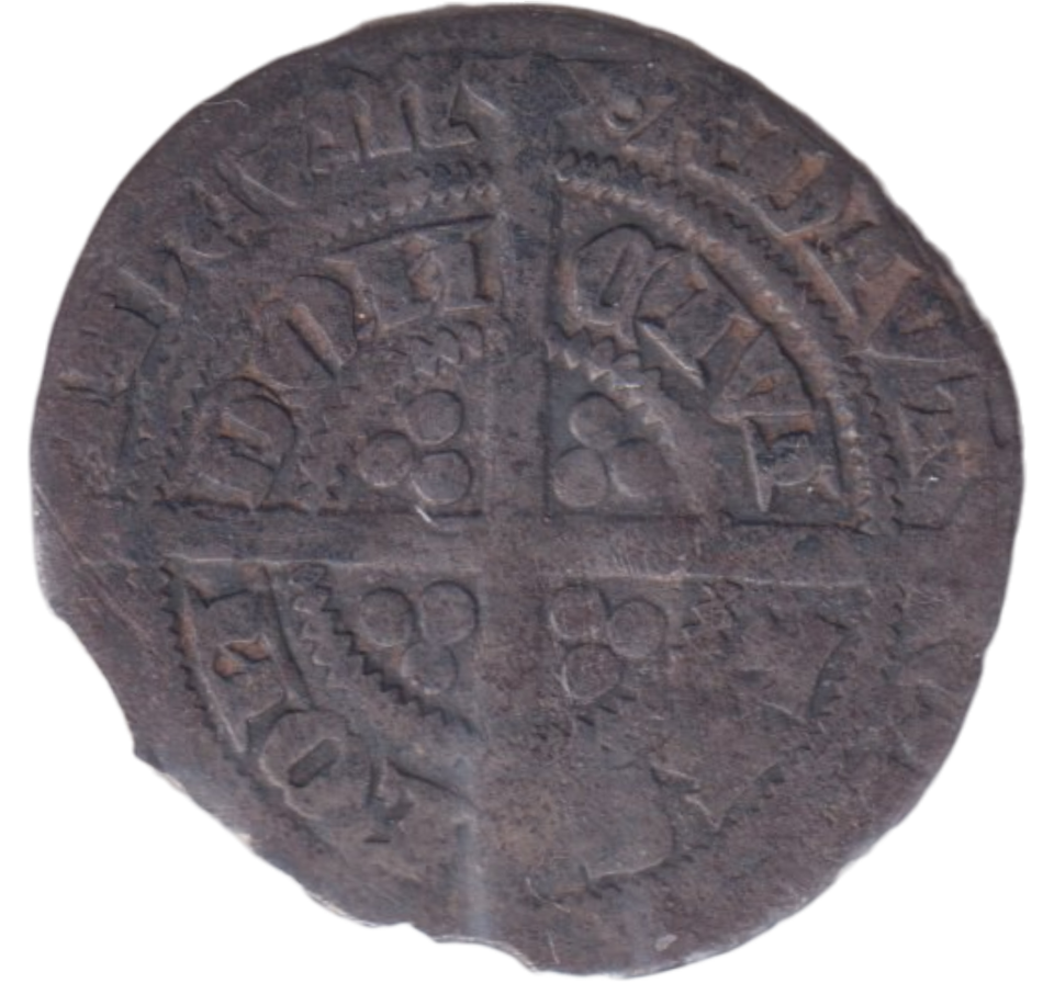 1327-1377 SILVER HALF GROAT EDWARD III LONDON MINT
