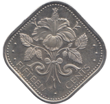 1974 BAHAMAS FIFTEEN CENTS