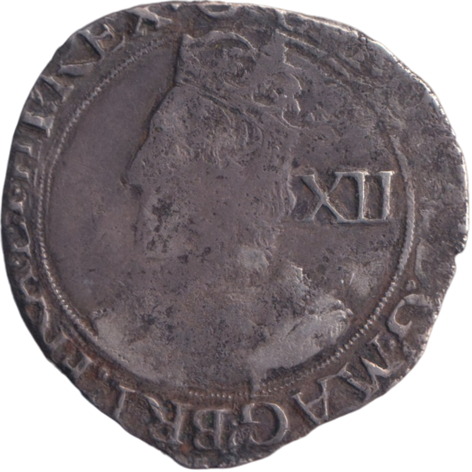 1625 SILVER SHILLING CHARLES I