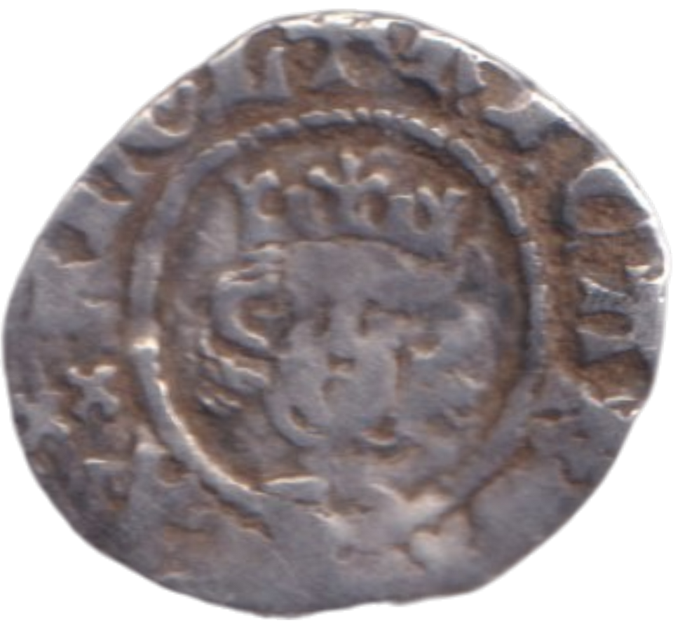 1377 SILVER HALF PENNY RICHARD II LONDON MINT