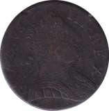 1775 HALFPENNY ( FINE )