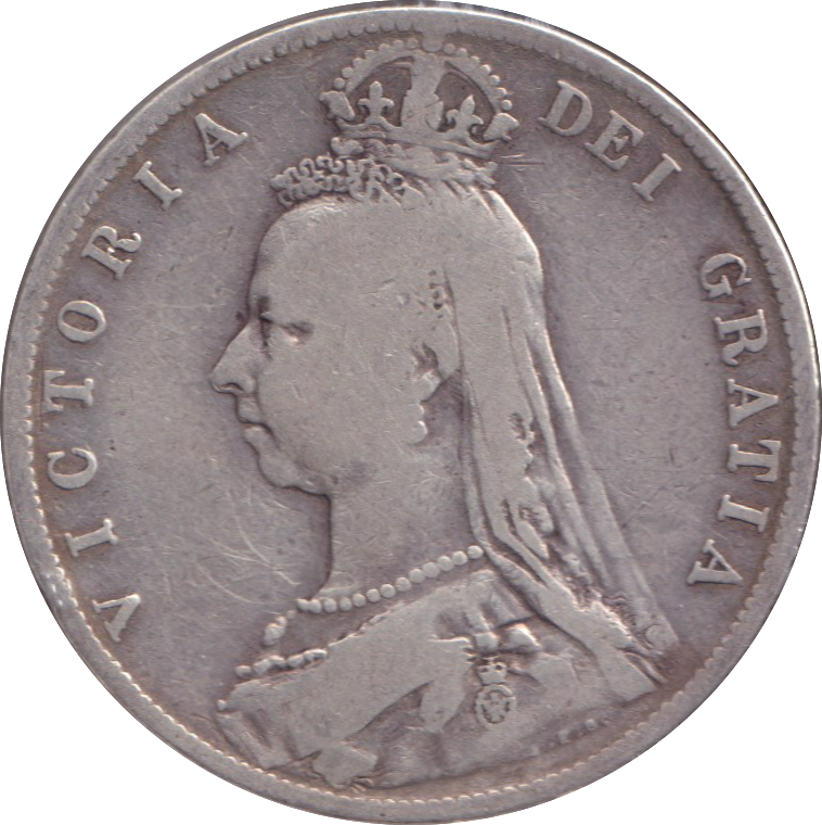 1890 HALFCROWN ( GF )