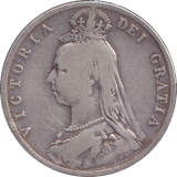 1890 HALFCROWN ( GF )
