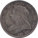 1893 SHILLING ( EF )