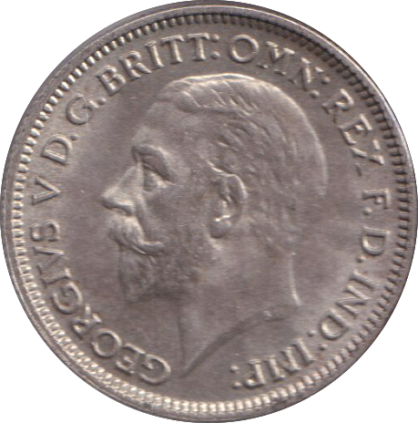 1933 SIXPENCE ( UNC )