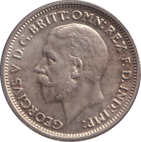 1936 SIXPENCE ( UNC )