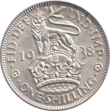 1938 SHILLING ( UNC ) ENGLISH