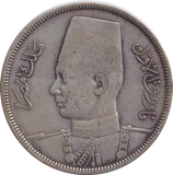 1939 SILVER 10 QIRSH EGYPT