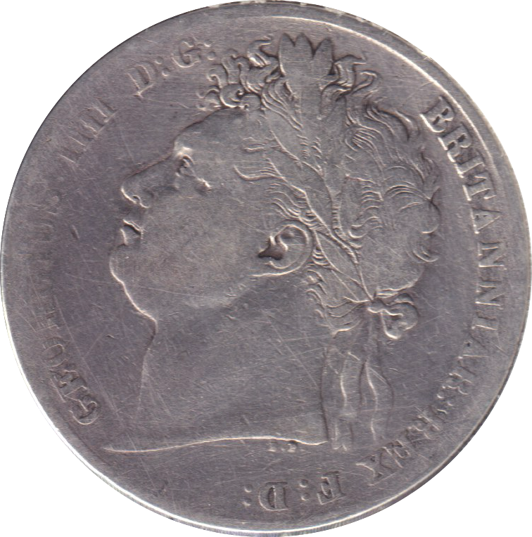 1824 HALFCROWN ( FINE )