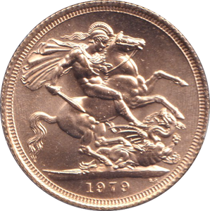 1979 GOLD SOVEREIGN ( UNC )
