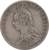 1890 HALFCROWN ( FINE )