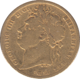 1822 GOLD SOVEREIGN ( FINE )