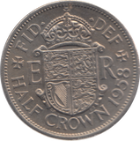 1958 HALFCROWN ( AUNC )