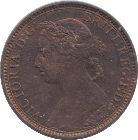 1893 FARTHING ( VF )