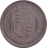 1887 SHILLING ( PROOF )